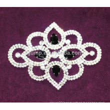 fancy rhinestone applique for wedding dress belt